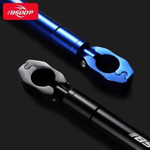 BSDDP Motorcycle Crossbar Motocross Universal Adjustable CNC Aluminum Alloy Strengthen Balance Bar for 7/8" 22mm Handlebar Lever