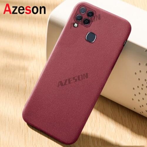 Azeson Case For Infinix Hot 10s Sandstone Soft Silicone Matte Slim TPU Shockproof Cover for Infinix Hot 10s 10T Hot 10s NFC