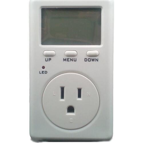 Digital Electricity Energy Meter Tester Monitor indicator Voltag Power Balance Energy saver Meter WF-D02A US plug 90~150V