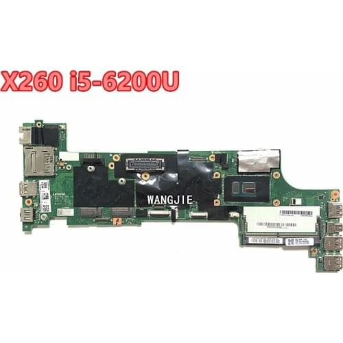 NM-A531 For LENOVO Thinkpad X260 motherboard 01EN193 01YT037 00UP190 01HX027 i5-6200U 100% working