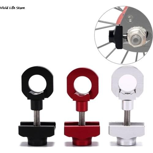 Hot Sale New Bicycle Chain Adjuster Tensioner Fastener Aluminum Alloy Bolt For BMX Fixie Bike Single Speed Bicycle Bolt Screw