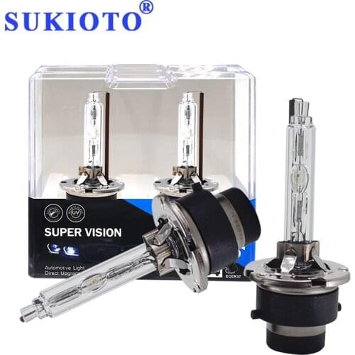 SUKIOTO 5 Pairs 55W D1S D2S D3S D4S 4300K 5000K 6000K 8000K HID Xenon Bulbs Metal Claw 12V 35W D1 D2 D3 D4 Auto Car Lamp Light