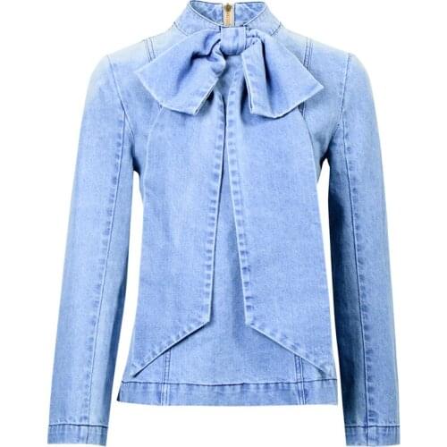 Fashion Denim Jacket Women Coat 2020 Spring Autumn Womens Jean Jackets Female Denim Shirt Outerwear