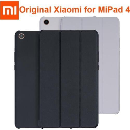 Original xiaomi mi pad 4 plus / pad4 Smart Case tablet Frosted PU Leather Flip Cover MIPAD 4 Sleeve 8" Full Protector Sleeve Bag