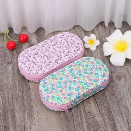 Portable Travel Sewing Kit Box Needle Threads Scissor Home DIY Handwork Tool