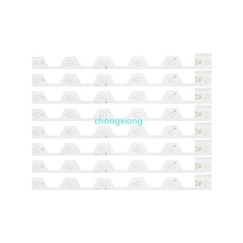 8PCS LED Backlight strip 6 lamps For 50" T C L D50A620U L50E580A-VD L50E5800A-UD Light Bar TMT-50E5800-8X6-3030C 4C-LB5006-YH2