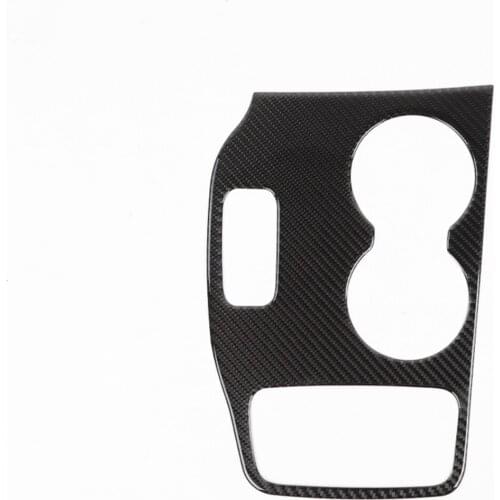 Carbon Fiber Car Gear Shift Panel Cover Trim Sticker for Jeep Grand Cherokee 2014-2015 Car Accessories Interior Decoration