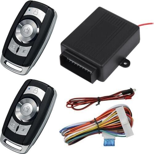 1 Set of Car Alarm System Smart Remote Central Locking System for Car Auto Vehicle