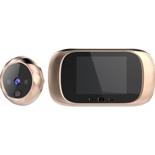 2.8 inch LCD Color Screen Digital Doorbell 90 Degree Door Eye Doorbell Electronic Peephole Door Camera Viewer Outdoor Door Bell