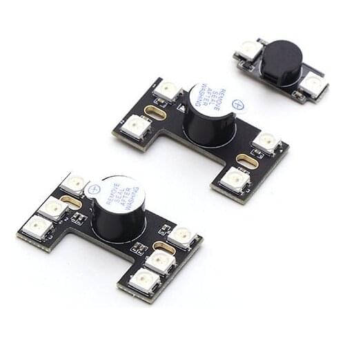 WS2812B LED Tail light With Loud Buzzer Dual Modes For FPV Racer Multicopters Racing Drone Quadcopter