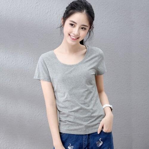 2020 Women Short black Sleeve lvory Shirt Top Garment