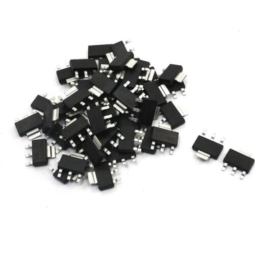 50Pcs AMS1117-3.3 Low Dropout Voltage Regulator 3.3V 1A SOT-223
