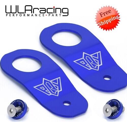 Free Shipping PQY Aluminum Radiator Stay Bracket For Honda civic EK / AP / DC 96-00 Red Blue Black Car Accessories WLR-RS61