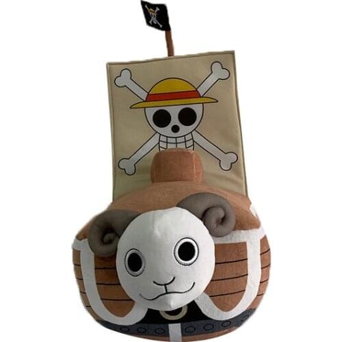 ONE PIECE Going Merry Exquisite nap pillow plush toy doll elf dolls cute cartoon creative gift kawaii birthday gift