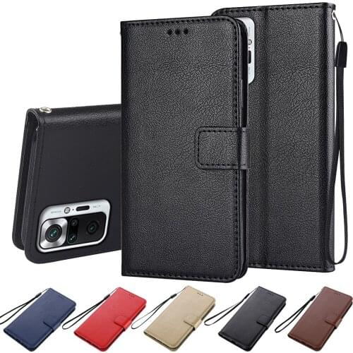Wallet Case for Xiaomi Redmi Note 10 Pro Max 9 8 7 Pro 10S 9S 8T 7S 9 9A 9C 9T 9AT 8 8A 7A 6A Poco M3 X3 Pro Leather Case