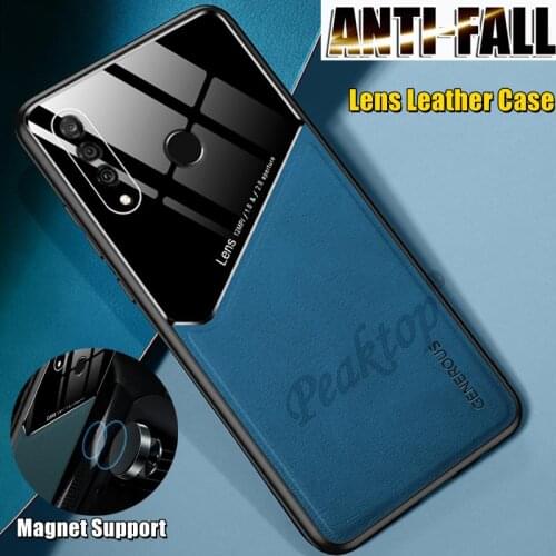 Case For Huawei P40 P30 P20 Lite Pro Plus Magnet Leather Silicone Cover Case Bumper on For Huawei P Smart Z Plus 2019 2020 Case