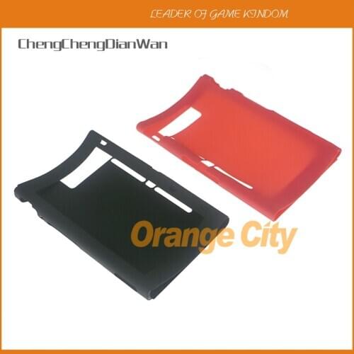 Black/Blue/Red Non-slip Surface Skin Silicone Rubber Case Cover For Nintendo Switch NS Host ChengChengDianWan