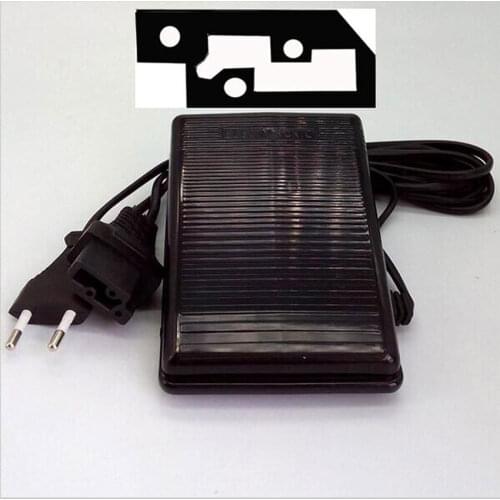 Household Sewing Machine Parts Foot Control Pedal 3-Pin For Singer Model YC-420-U W/CORD YDK-BPP-345