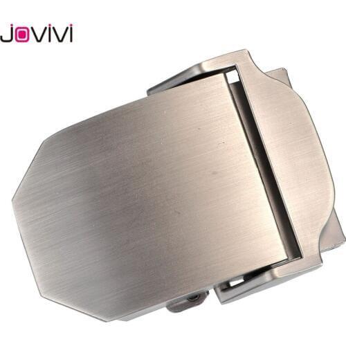 Jovivi Mens Belt Buckles Military Automatic Adjustable Metal Buckle for Canvas Belt