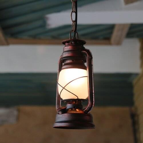 Lamp Chinese style restoring ancient ways is classic style of the ancients, wrought iron balcony lamp droplight