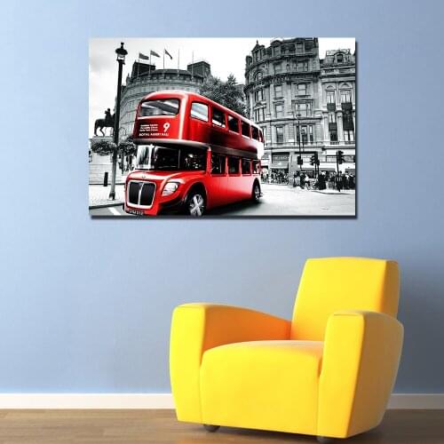 London Cityscape Poster Canvas Painting For Home Decor Wall Art Pictures For Living Room