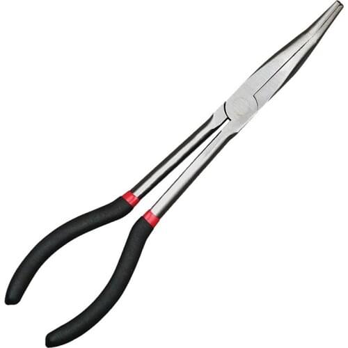 Fishing Pliers Curve Straight Long Handle Carbon Steel Gripper Multifunctional