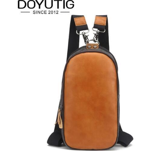 Men Simple Style Travel Backpack Bag With Crazy Horse Leather Canvas Laptop Backpack Vintage College Casual School Bags H057