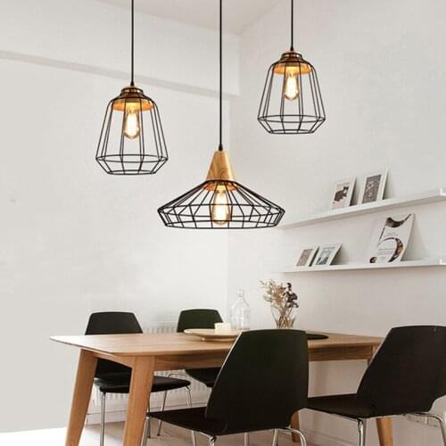 Nordic Modern Simplicity LED Chandelier Light Lampshade Dining room Cloth Store Hanging Indoor Lighting Bakelite Chandelier