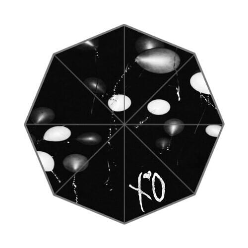 New Arrival Unisex Custom Unique Umbrella The Weeknd XO Foldable Umbrella