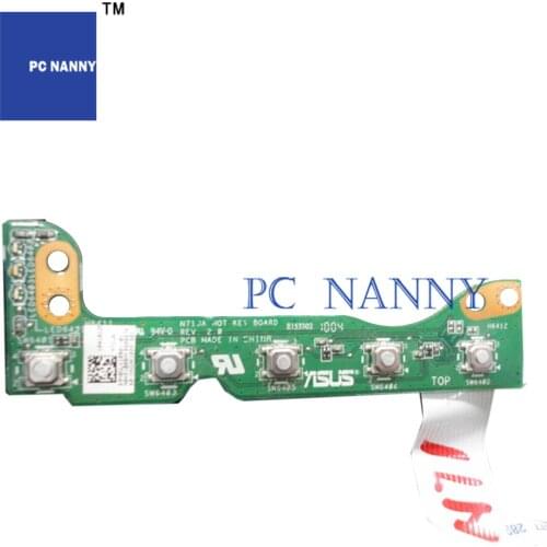 PCNANNY FOR asus N71J N71JA N71JQ N71VN usb board speakers volume board touchpad lcd cable 1422-00PH000