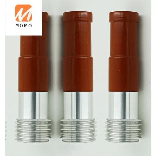 Coarse Thread Single Venturi Boron Carbide sandblasting Nozzle with Aluminum Jacket