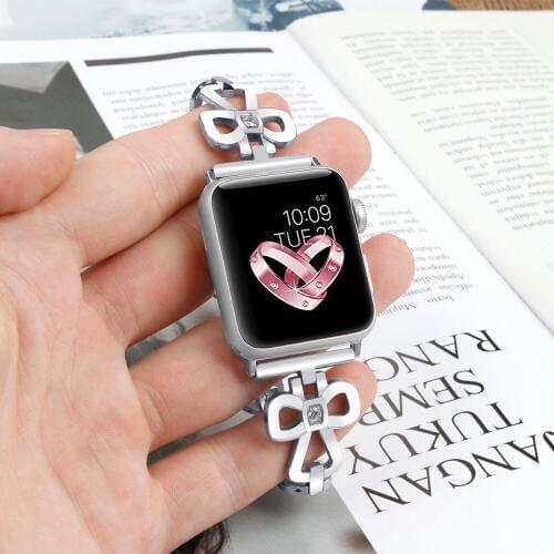 Watch Band For Apple Wacth 5 Metal Replacement 40mm 44mm 42mm 38mm Iwatch Bands For Apple Watch Series 5 4 3 2 Replacement belt