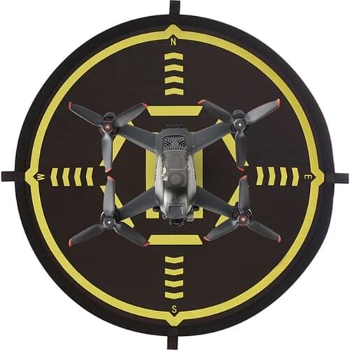 Foldable 56CM Drone Landing Pad Portable Aircraft Parking Apron Mat for DJI FPV Combo RC Drone