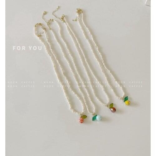 Vintage Baroque French Style Freshwater Peals Women Necklace Real Gold Plating Women Luxury Jewelry Gift