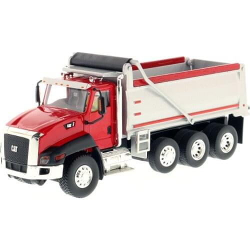 1:50 DM-85502 CAT CT660 Dump in Red Truck