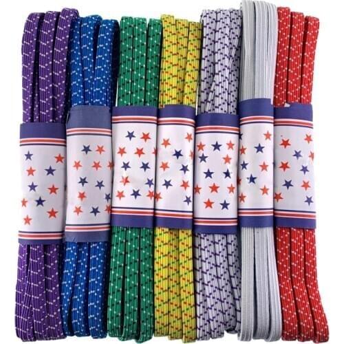 1 Roll 4 Yards Flat wide elastic bands for clothes garment sewing accessories width 7.0mm soft knitted stretch elastic band