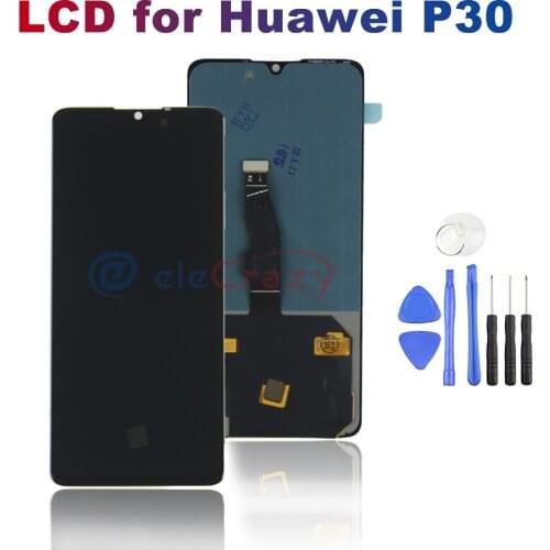 AMOLED LCD For Huawei P30 Display ELE-L29 ELE-L09 ELE-AL00 Touch Screen Digitizer Assembly Replacement 100% Tested