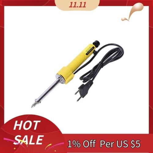 Eu Plug Electric Vacuum Solder Sucker Welding Desoldering Pump/Soldering Iron/Removal Solder Iron Pen Welding Repair Tool