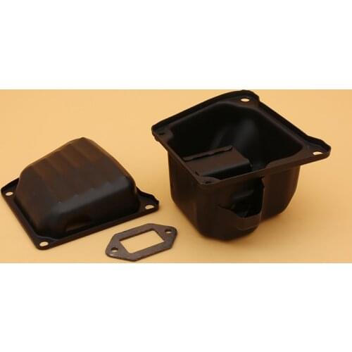 Muffler Exhaust With Gasket Fit For Stihl MS 064 065 066 MS650 MS660 Chainsaw Replacement Parts 1122-140-0614