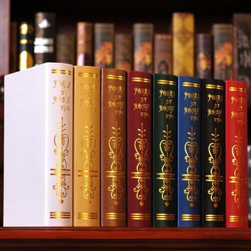 European Retro Simulation Book Furnishings Fake Book Ornament Living Room Furniture Creative Home Furnishings Decoration Crafts