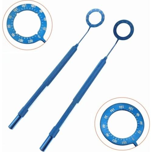 New 1pcs Mendez degree gauge Rings ophthalmic eye instrument
