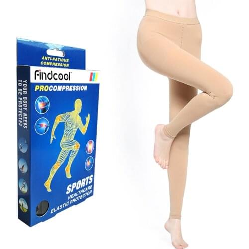 Findcool 34-46mmHg Medical Compression Pantyhose Women Varicose Veins Compression Tenths Pants Stockings