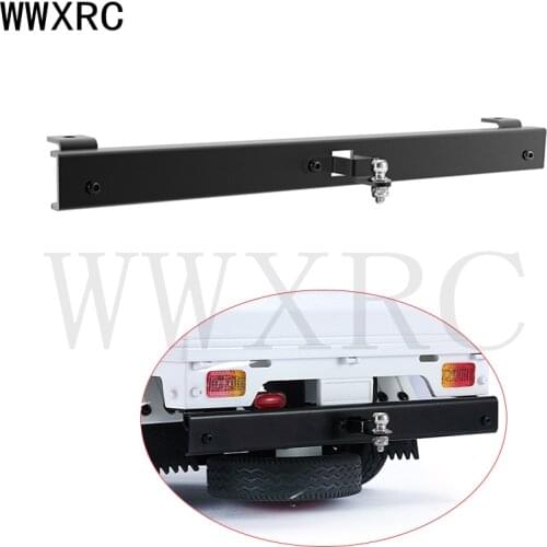 Metal Rear Bumper Anti-collision Bumper for WPL D12 1/10 RC Car Drift Parts