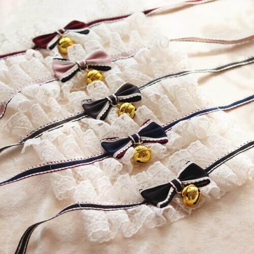 Cute Lace Pet Bib Bandana Collar Dog Necklace Necktie Bow Tie Dog Small Dog Neckerchief Collar Scarf Dog Cat Wedding Accessories