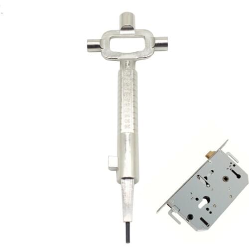 Sliver Locks mith Tool Multi Purpose Cylinder Gauge Cam Turner Spindle Turner