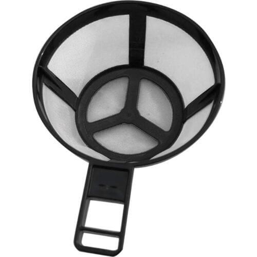 Reusable Coffee Pot Filter Holder Dripper Mesh Basket with Handle Kitchen Gadget Tool