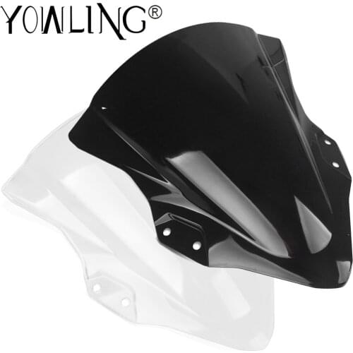 Ninja400 Ninja250 Motorcycle Windshield Windscreen Windproof Deflector Screen For Kawasaki Ninja 400 250 EX400 2018 2019 2020