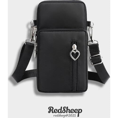New Women Waterproof Bag Shoulder Strap Messenger Chest Bag Wallet Multifunction Mobile Phone Bag Coin Purse Bags for Women