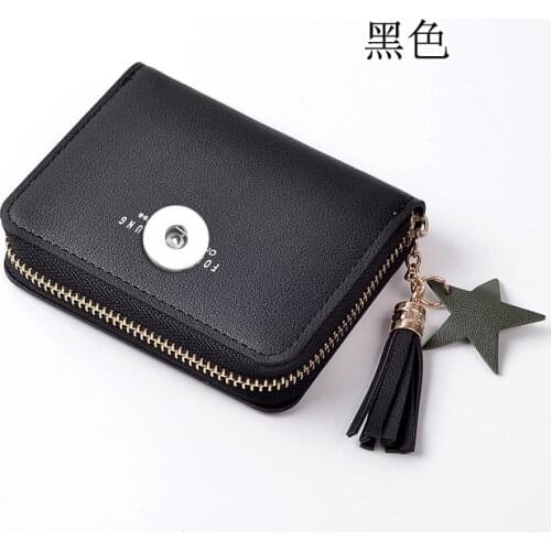 2020 New high quality PU leather 18mm snap button jewelry DIY bag OEM, ODM QB667