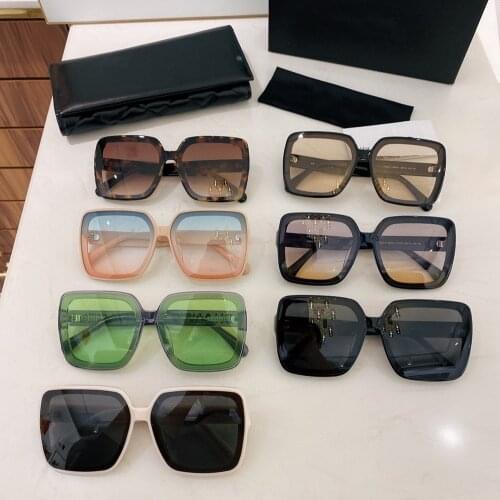 Brand Designer Womens Sunglasses Square Wrap Frame Sunglasses Fashion Simple Glasses Luxury Gift Box Ins Hot Ladies Sun Glasses